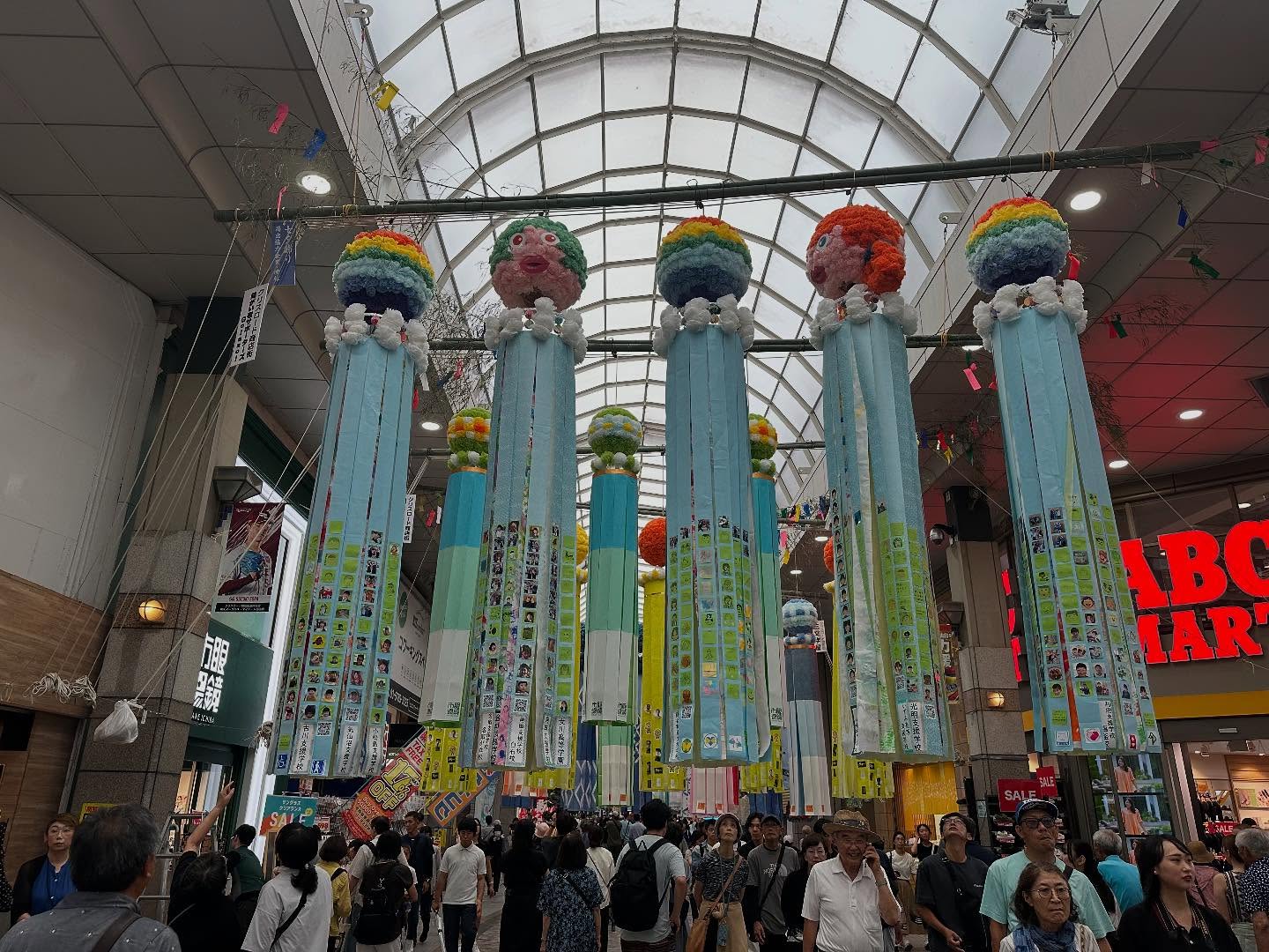 【七夕プロジェクト】仙台七夕まつりに七夕飾りを掲出しました！